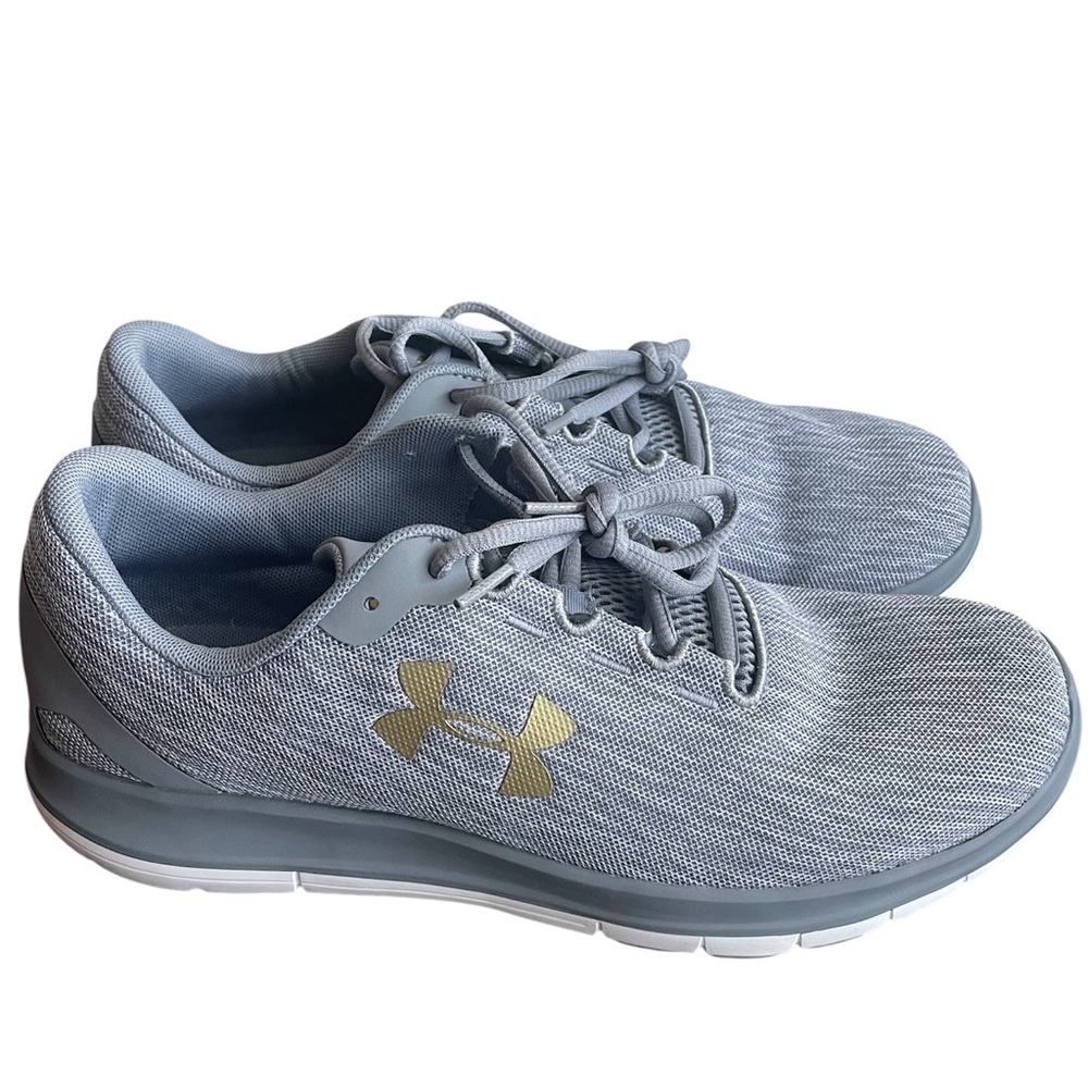 New Under Armour Remix Men Gray Sneakers Size 10.5 - Picture 2 of 10